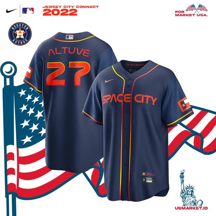 City Connect Astros Altuve Shirt Houston Astros Jose Altuve Space