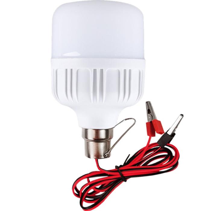 Gambar Lampu Bohlam LED DC 12v 5w 10w 15w 20w 25w/LAMPU AKI - DC 12V 5WATT dari HAO-Onlineshop undefined Tokopedia