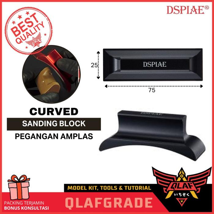 Gambar SANDING BLOCK AMPLAS blok pegangan handle datar lurus dspiae - CURVED dari Wahkhilaf undefined Tokopedia