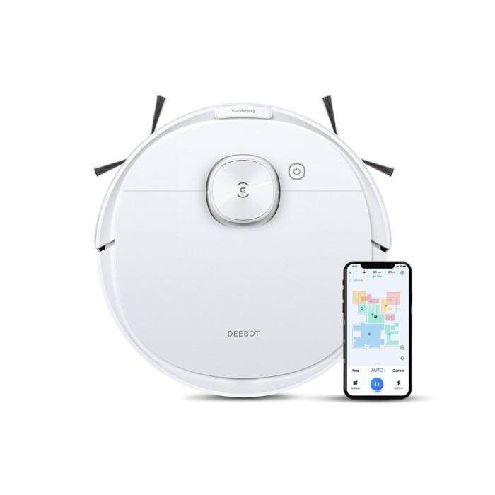 Gambar Ecovacs DEEBOT N8 Robot Vacuum Cleaner Sapu Pel Vakum Penyedot Debu - N8 White dari Ecovacs Indonesia undefined Tokopedia