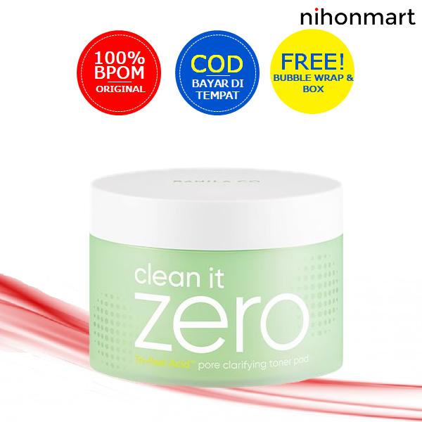 Gambar Banila Co Clean It Zero Toner Pad Pore Clarifying 60pcs dari nihonmart undefined Tokopedia