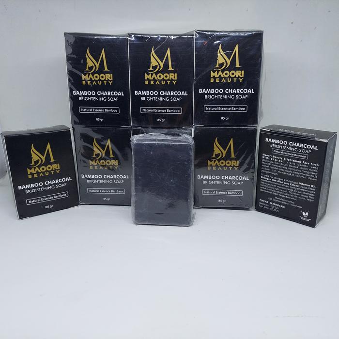 Gambar sabun bamboo charcoal ( brightening soap) dari Kayala stationery &amp; health equipment undefined Tokopedia