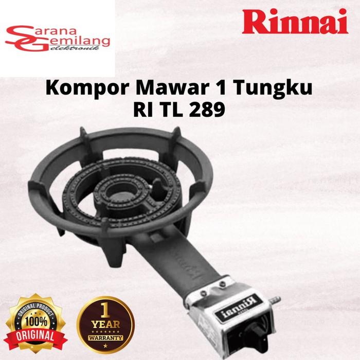 Jual KOMPOR RINNAI TL289 GAS STOVE RINAI TL 289 MATA SERIBU - Kota  Balikpapan - Sarana Gemilang Bpp | Tokopedia