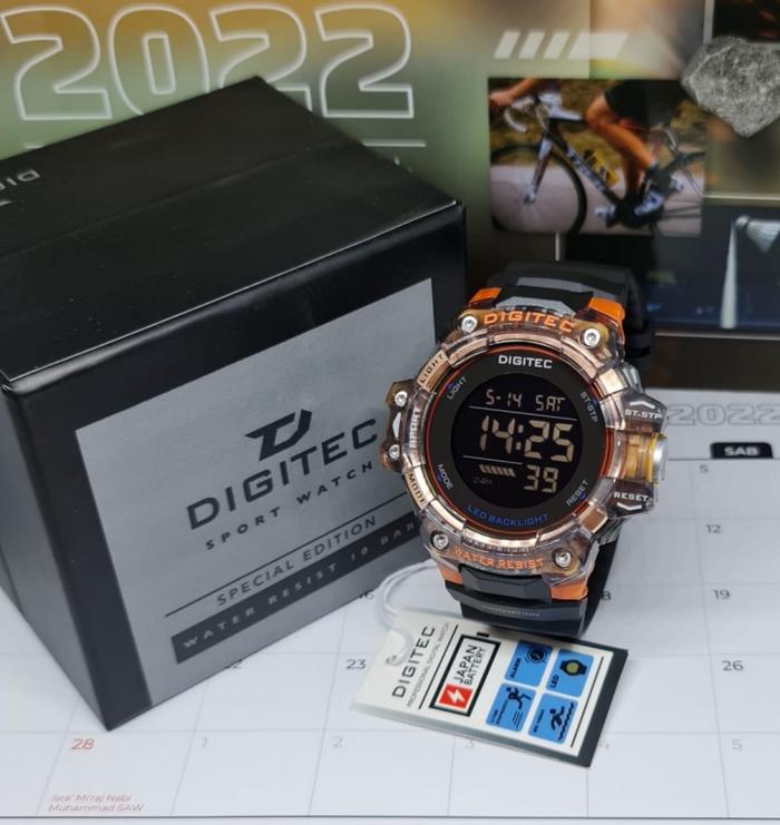 Gambar Jam tangan Digitec DG-5120 Digitec 5120 Full Black pria digital - Full Black dari Hendrawan Watch undefined 5 Tokopedia