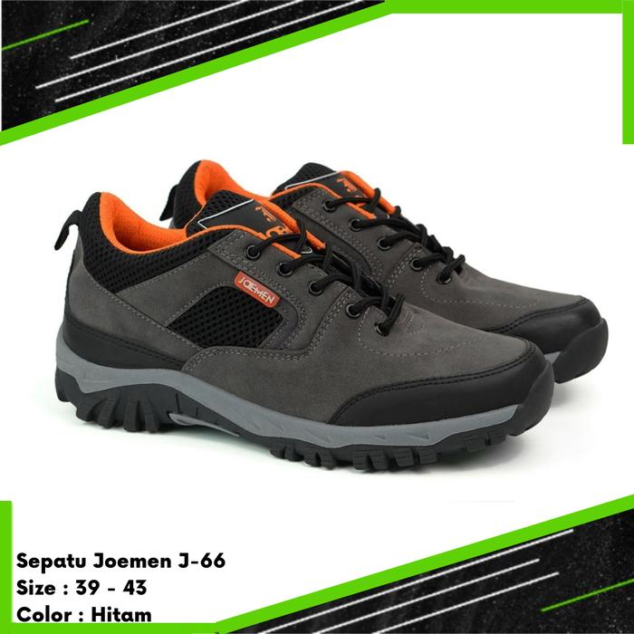 Gambar Sepatu Hiking Pria Wanita Gunung Tracking Outdoor Sport Anti Air J 66 - Hitam, 43 dari Nievamuslim_shop undefined Tokopedia
