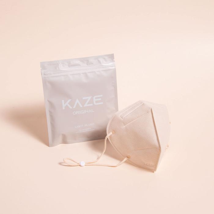 Gambar KAZE MASK PINK KN95 SATUAN - L. BLUSH KN95 dari whaikiko undefined Tokopedia