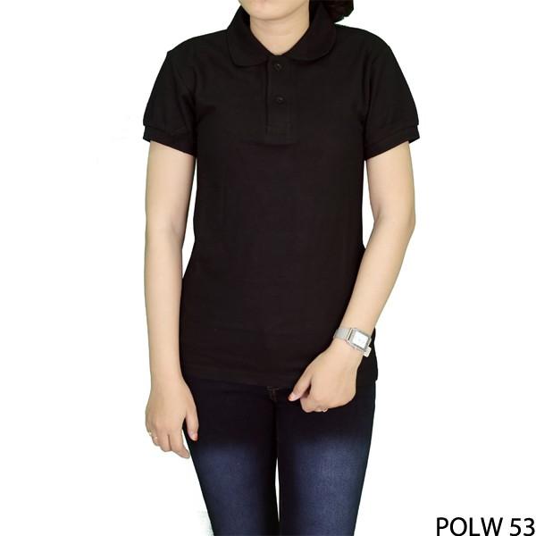 Gambar Kaos Wanita Lengan Pendek Polo Shirts - POLW 71 - POLW 53, M dari Gudang Fashion Id undefined Tokopedia