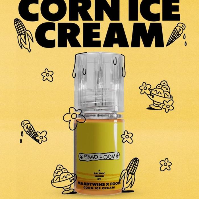 Jual Maad Foom Corn Ice Cream Salt 30ML - Kota Surabaya - Surabaya Vapor  Liquid | Tokopedia