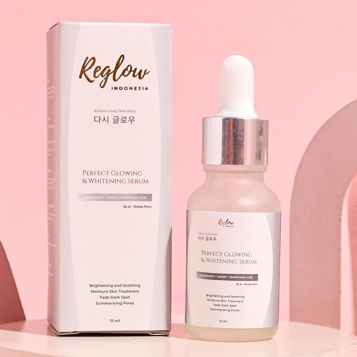 Gambar SERUM REGLOW PERFECT GLOWING AND WHITENING SERUM PENCERAH WAJAH WANITA - SERUM REGLOW dari Nitip Buy undefined Tokopedia