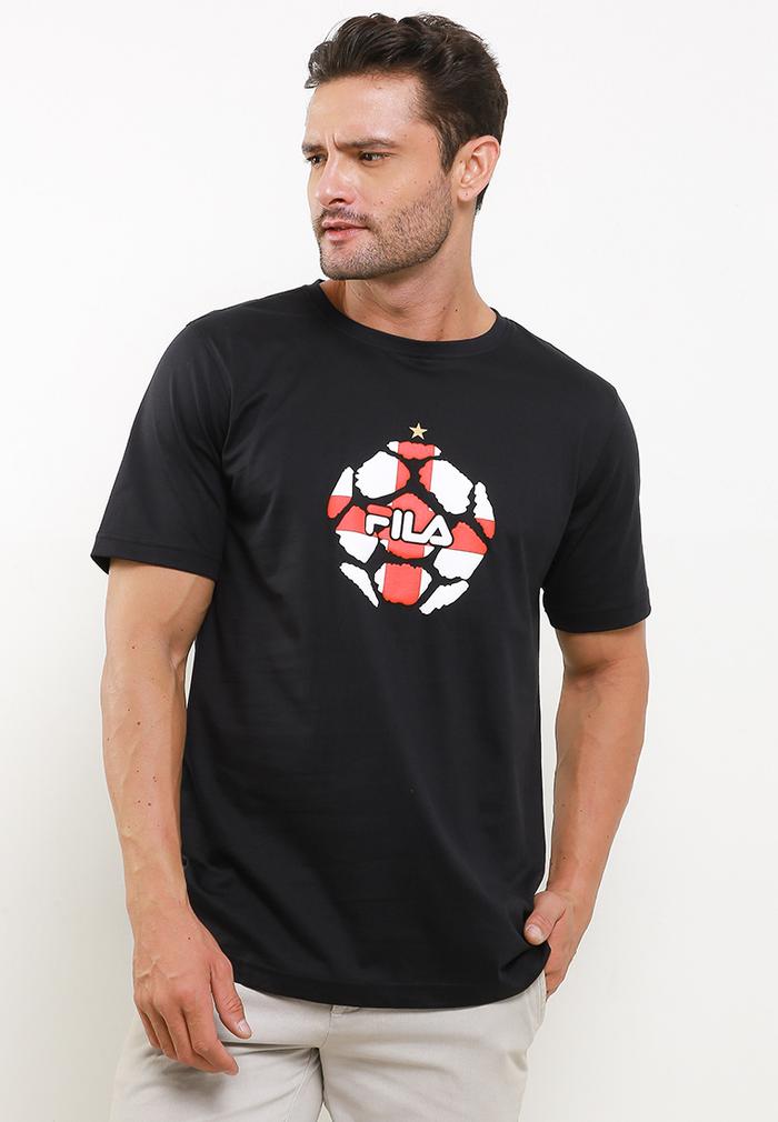 Gambar FILA Kaos Pria Squad England - Black - M dari FILA Official Store undefined Tokopedia