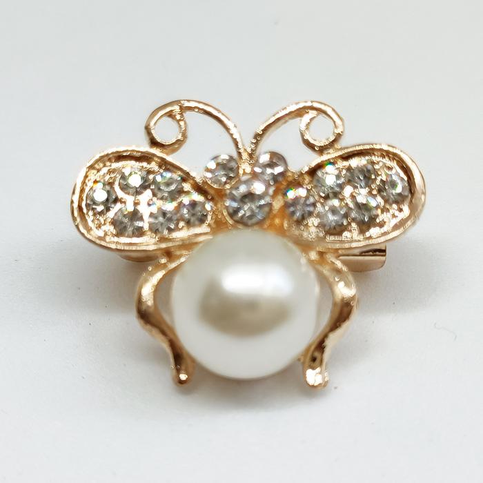 Gambar Eiza by duapola Bros Pin Hijab Korean Style Brooch 2018 - Emas dari Eiza by duapola undefined Tokopedia