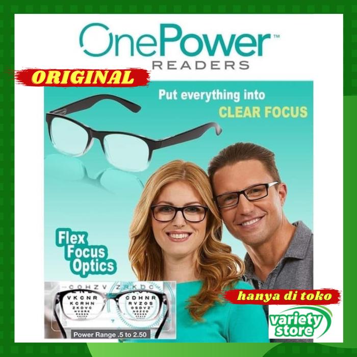 Gambar Kacamata Baca Lihat Jelas Plus Auto Focus Original One Power Readers - Kotak dari Simply Best Store undefined Tokopedia