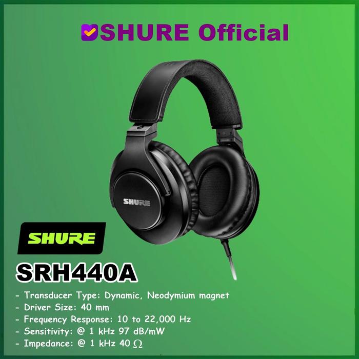 HAIZEEN Cuscinetti Auricolari In Tessuto Traspirante Per Shure SRH840 SRH440A SRH940 SRH1540 – Sostituzione Comoda