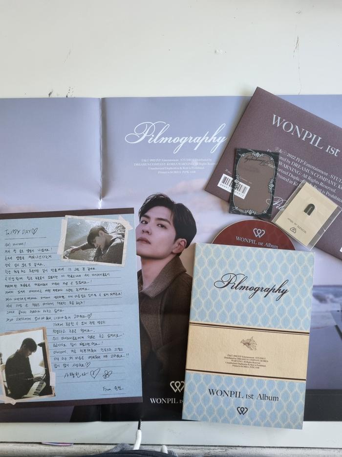 Gambar WONPIL (DAY6) 1st Album - Pilmography UNSEALED - Part 1 Blue dari penguinmart undefined Tokopedia