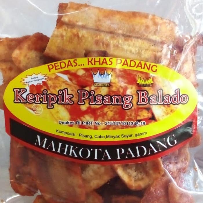 Gambar kripik Pisang Balado dari KRIPIK MAHKOTA undefined Tokopedia