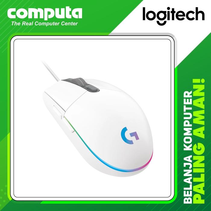 Gambar Mouse Logitech G102 LIGHTSYNC - Putih dari Computa Official undefined Tokopedia