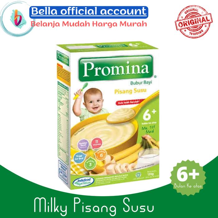 Gambar Promina 6+ Beras Merah - Pisang Susu - Kacang Hijau Bubur Bayi 120 gr - Beras Merah dari Bella shop TNG undefined 5 Tokopedia