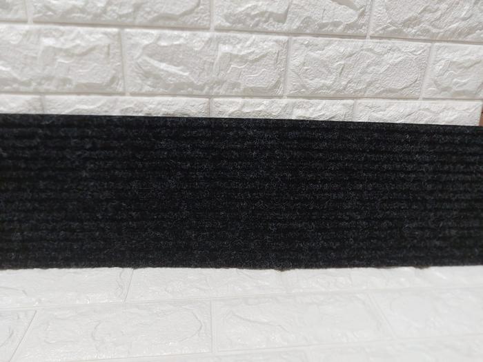 Gambar Keset Tangga Anti Selip Dekorasi Tangga Rumah Stair Tread Mats - Hitam dari NavyAcc undefined Tokopedia