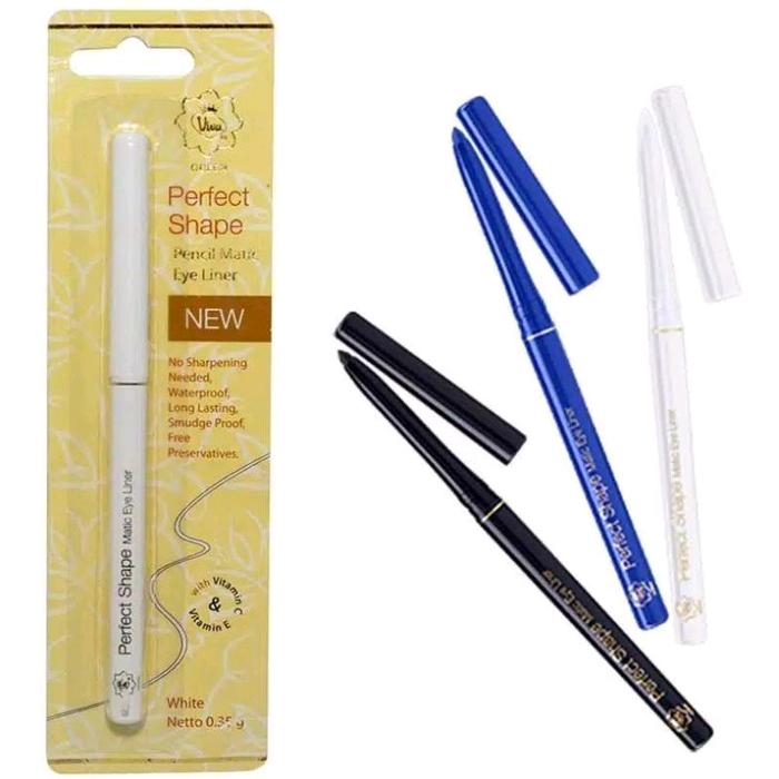 Gambar Eyeliner Pencil Matic Viva Perfect Shape Pensil - Putih dari tokonlinevivacosmetics_NEW undefined Tokopedia