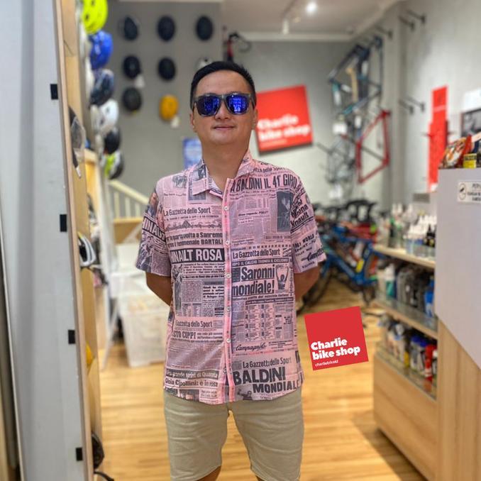 Gambar Ostroy Resort Shirt LA GAZZETTA T-Shirt Unisex - XL dari MMY_Store12 undefined Tokopedia