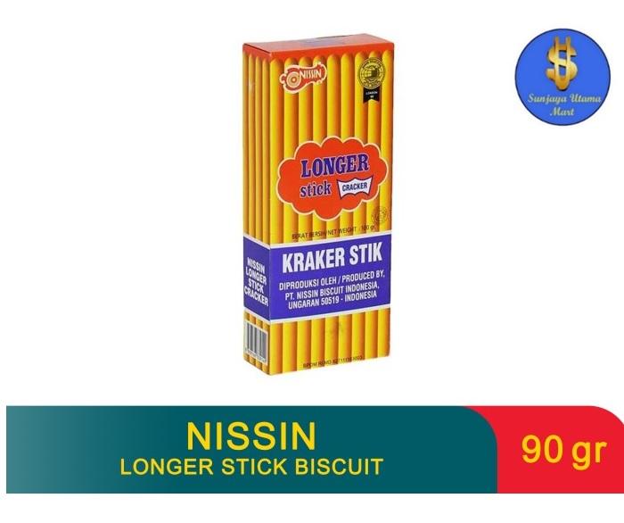 Gambar Biscuits Nissin Longer Stick-Biskuit Nissin Longer Stik - 90 gram dari Sunjaya Utama Mart undefined Tokopedia