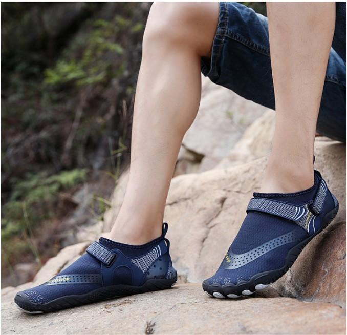 Gambar Sepatu Rafting Anak Sepatu Trekking Wanita Sepatu Diving snorkeling - Biru, 36 dari WaterShoes.ID undefined Tokopedia