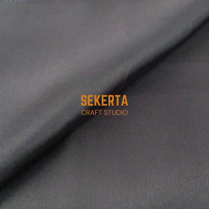 Gambar Kain / Bahan Satin Kahatex - Hitam dari Sekerta Craft Studio undefined Tokopedia