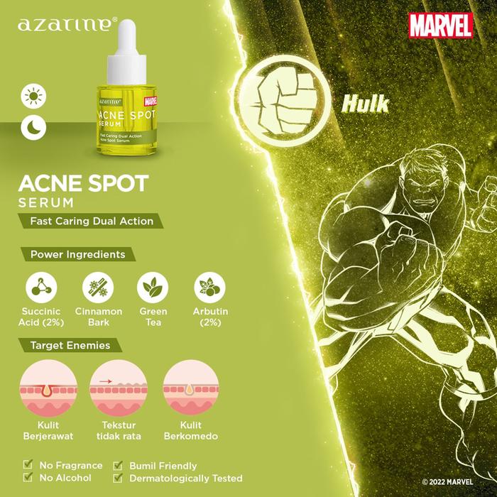 Gambar AZARINE BLEMISH RESCUE ACNE INTENSE & REPAIR SERIES ACNE SPOT GEL - Acne Spot Serum dari HealthCall undefined Tokopedia