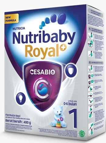Gambar Nutribaby Royal 1 Cesabio 0-6 Bulan 400 Gr dari Apotek Sarika Group undefined Tokopedia