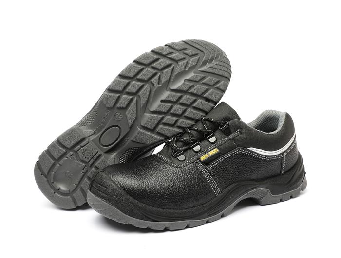 SEPATU SAFETY SHOES SAFETY MURAH BERKUALITAS BOOTS BLACK GRAY 44