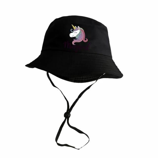 Gambar Topi Bucket Anak Pony tail - Topi Bucket Anak Kuda Pony - Topi bucket - Hitam dari Toko kia_NEW undefined Tokopedia
