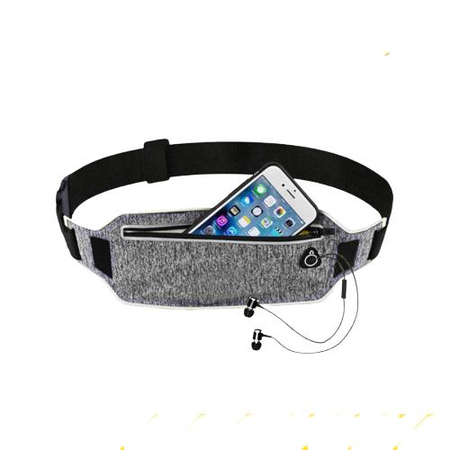 Gambar Tas Pinggang Olahraga Sepeda Lari Jogging Waterproof Anti Air Waistbag - Gray Black dari UWAIS STORE17 undefined Tokopedia