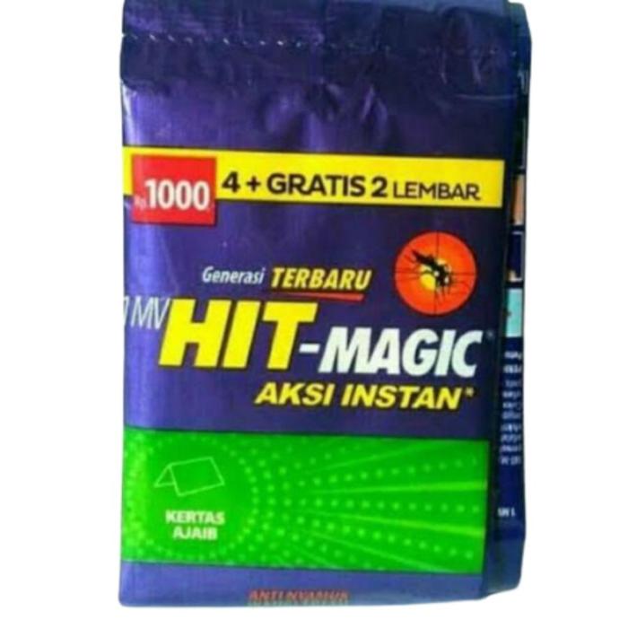 Gambar Hit Magic Aksi Instant Renceng 12 Sachet / Obat Nyamuk Bakar Kertas - Fresh dari Ijo Abang Shop undefined Tokopedia