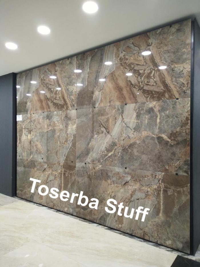 Jual KERAMIK VIENNA GLOSSY GRANITE TILE UKURAN SLAB BESAR 180 CM X 90