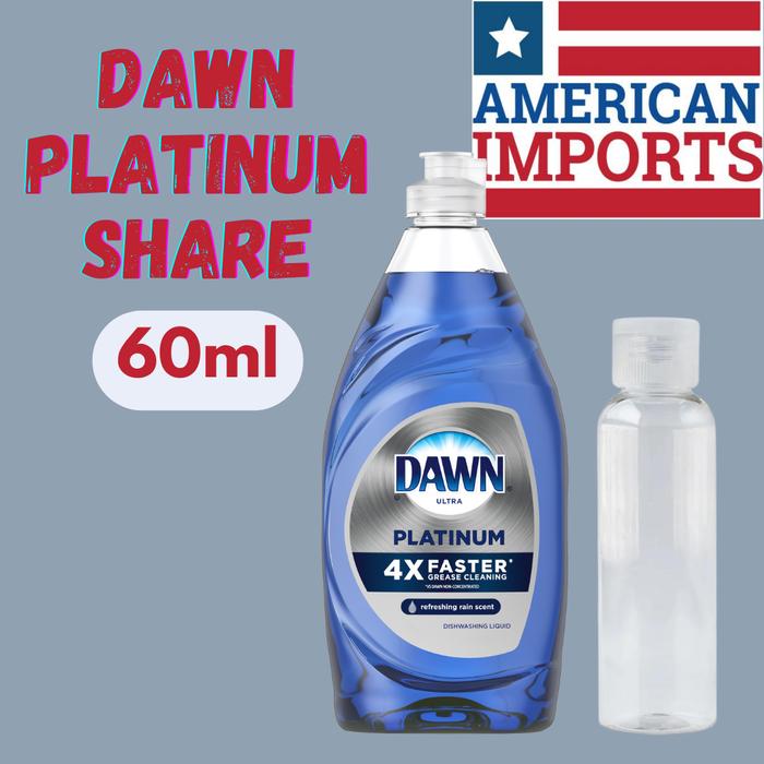 Gambar [SHARE] USA Dawn Ultra Platinum Grease Cleaning Dishwashing Liquid - 60ml dari American Import undefined Tokopedia