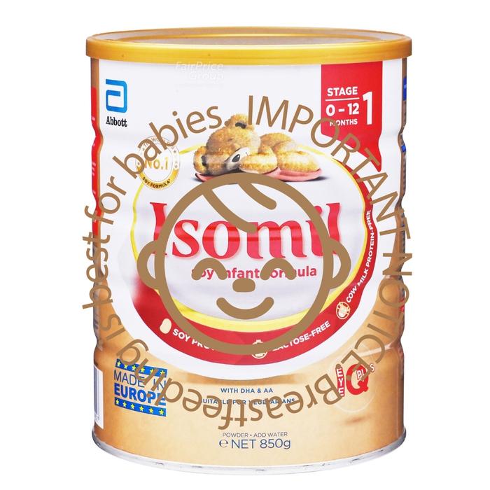 Jual Susu Isomil Soy Infant Formula Stage 1, 850gr Kota Tanjung