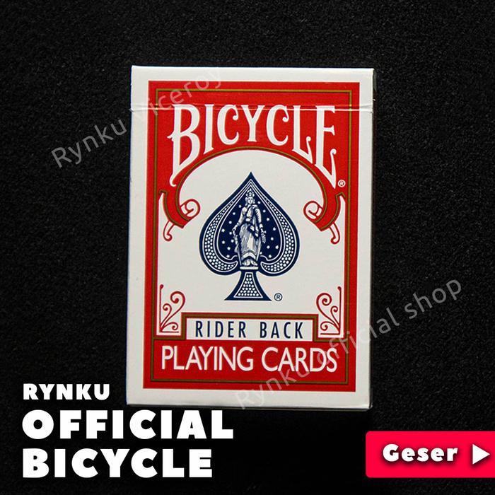 Jual KARTU REMI BICYCLE PLAYING CARD KARTU SULAP ORIGINAL - BIRU ...
