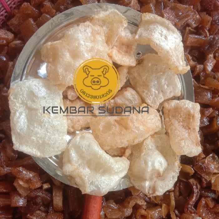 Gambar kerupuk kulit babi bali asli dari KembarSudana undefined Tokopedia