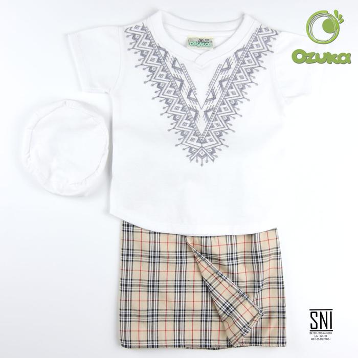 Gambar Baju Koko Bayi Laki Laki 0 6 Bulan Pakaian Muslim Aqiqah Sarkoci - Putih KKS04 dari Mall-Baby undefined Tokopedia