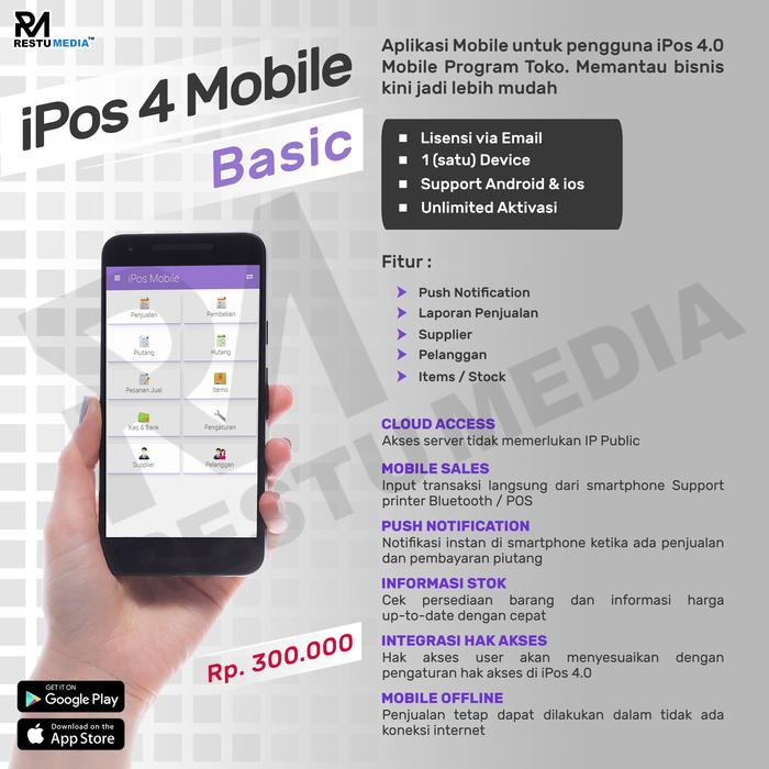 Gambar iPos 4 Mobile Owner & Sales - Lisensi Basic dari RESTU MEDIA undefined Tokopedia