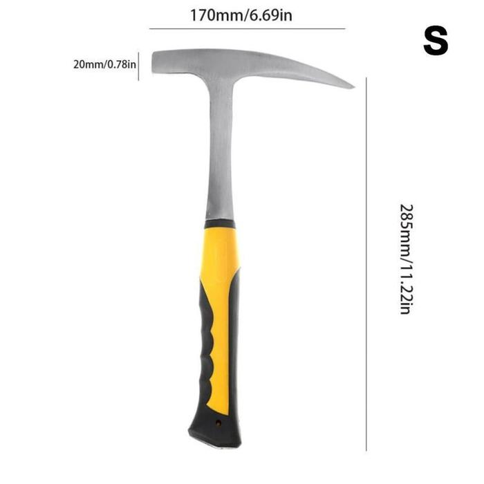 Gambar Palu Geologis Kepala Ujung Lancip 35cm Untuk Eksplorasi Geologi - S dari Encounter-Y undefined Tokopedia