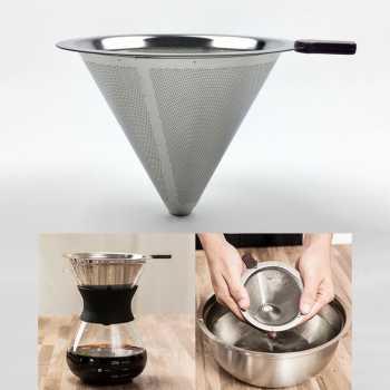 Gambar Ueinsang Filter Penyaring Kopi V60 Cone Coffee Filter - F-401/402 - S - Small dari Technesia Jakarta Barat Tokopedia