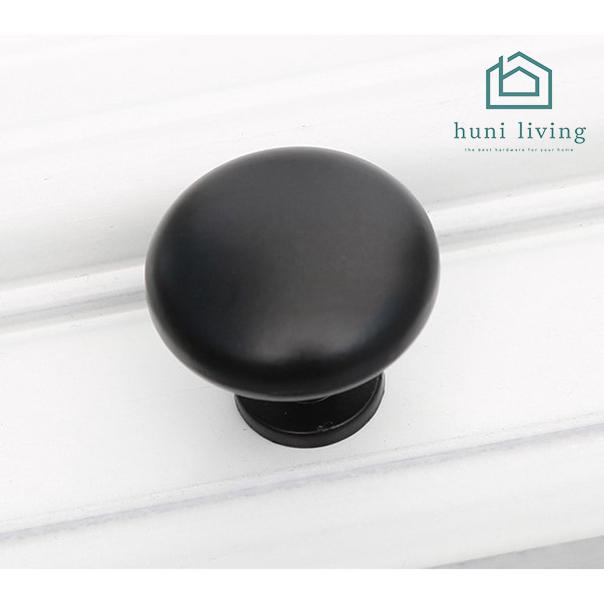 Gambar Handle lemari Handle Hitam Tarikan Laci Minimalis Modern Bulat Gagang Pintu Lemari - Hitam-bulat 873 dari Huni Living undefined Tokopedia