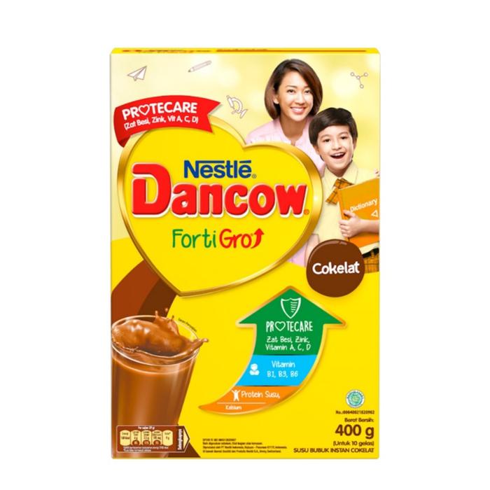Gambar DANCOW Fortigro Box 400g/Susu Bubuk Dancow Instan Cokelat 400 gram - Cokelat, 800 gram dari Toko Ritel Indonesia undefined Tokopedia
