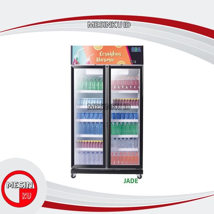 Jual Showcase Chiller 2 Pintu 3 Pintu RSA Display Cooler All Varian ...