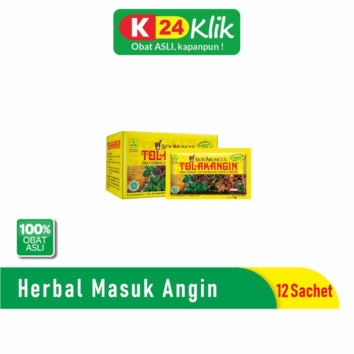Gambar TOLAK ANGIN CAIR PLUS MADU 15ML 12 SACHET dari K24Klik undefined Tokopedia