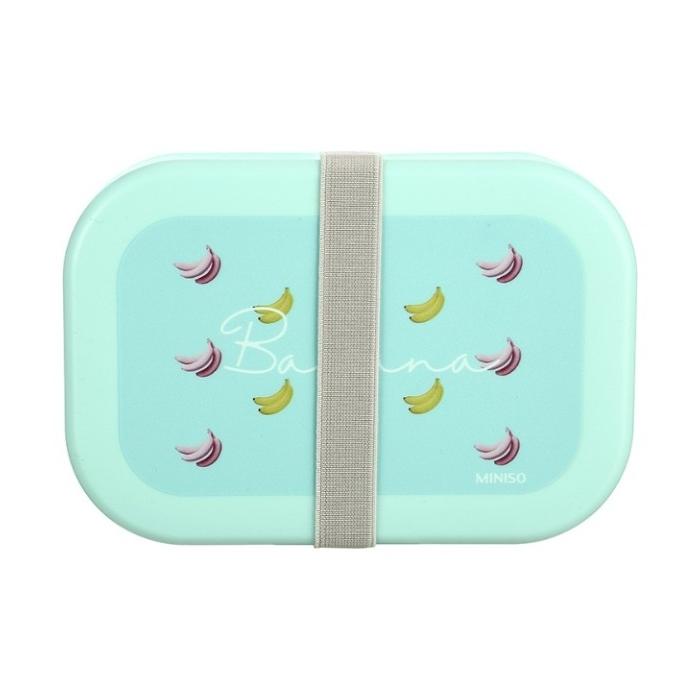 Gambar Bento Box Anak Seri Buah Ukuran 800ml - MINISO Bento Box Large - Biru Muda dari jastipsripilan undefined Tokopedia