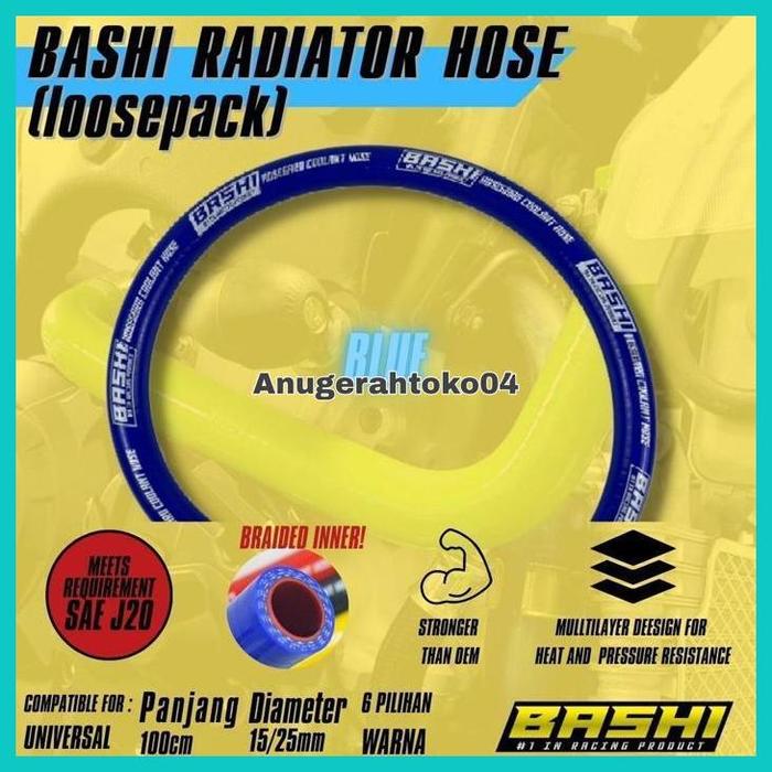 Gambar Selang Radiator BASHI 1 Meter Motor Ninja RR R Vixion Byson CB150R dll - Blue dari anugerahtoko13 undefined Tokopedia