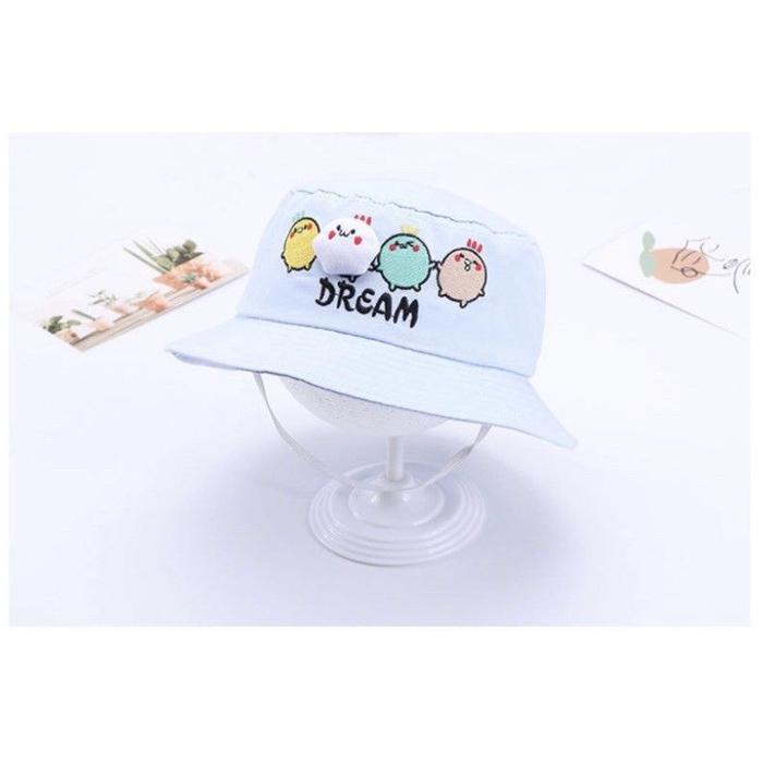 Gambar Topi IMPORT Original Topi Bucket Motif Dream Anak Perempuan - Biru dari Toko CAE Oshop undefined Tokopedia