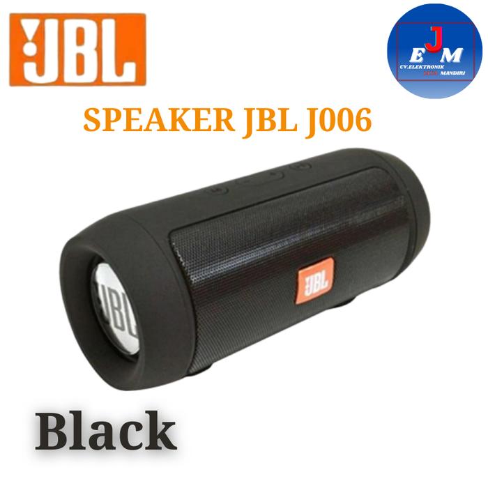 Gambar JBL J006 - Speaker bluetooth JBL J006 Super Bass Wireless Waterproof - Hitam dari CV. ELEKTRONIK JAYA MANDIRI undefined Tokopedia